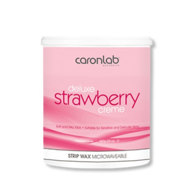 Caron Strawberry Crème Strip Wax 800g - Microwaveable